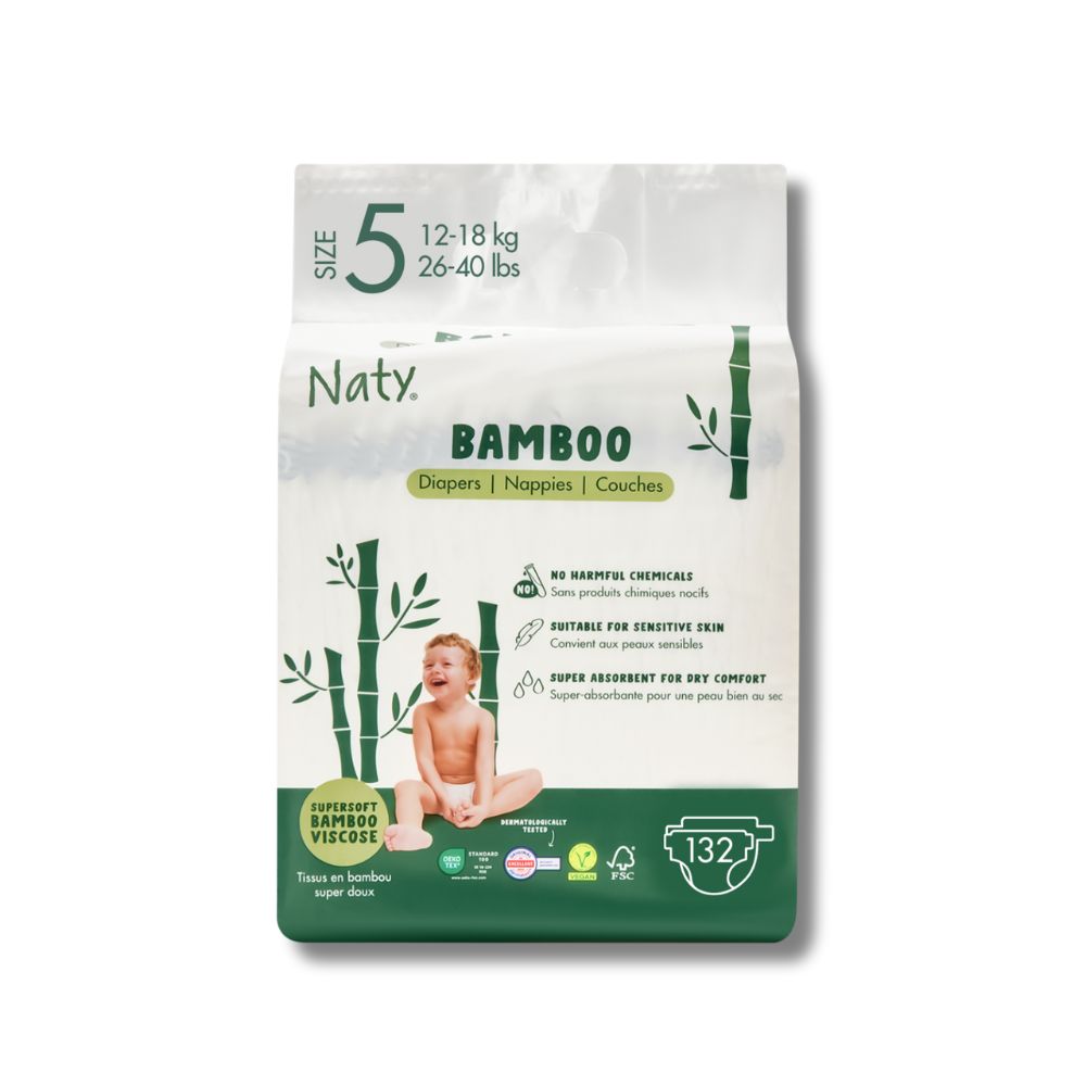 Bamboo Diaper Subscription (Size 5), , large, Eco by Naty